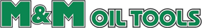 M&amp;M Oil Tools company logo in green and white.